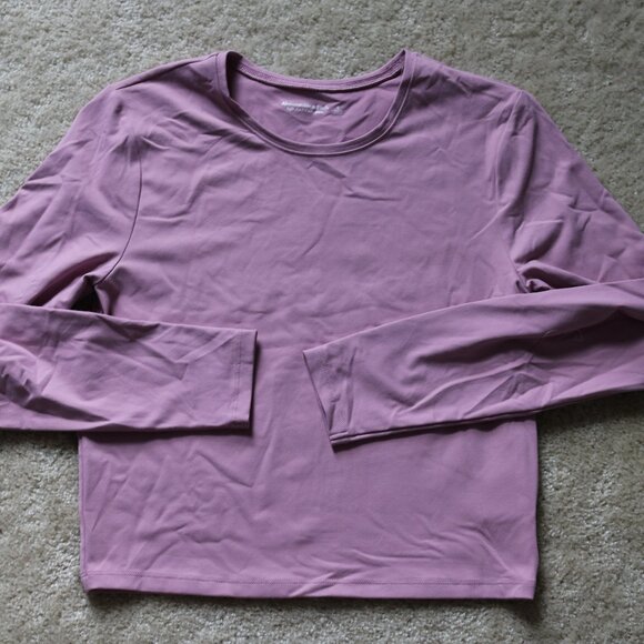Abercrombie & Fitch Mauve Long Sleeve Top - Picture 1 of 4
